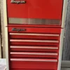 Snap-On Mini Tool Box Top & Bottom Chest Set Red 8 Drawer