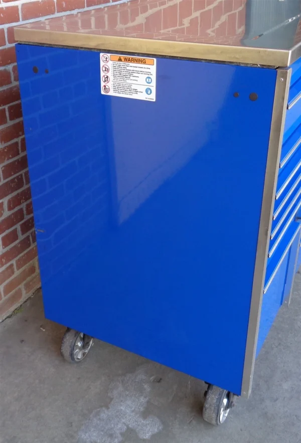 Snap-on 72" 22-Drawer Triple-Bank Masters Series Roll Cab KRL1023BPCM Royal Blue