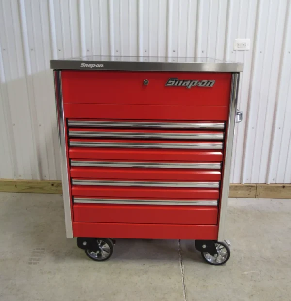 Snap On Powder Red Epiq Sidekiq Cart Toolbox