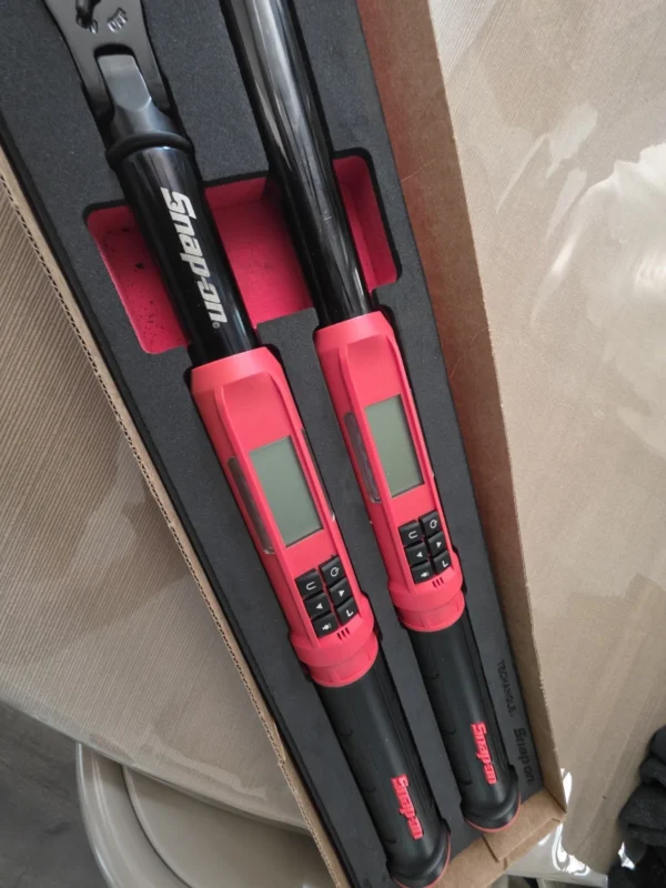Snap-On 3pc Torque Wrench Foam Set 1/4", 3/8", 1/2" Digital Like New