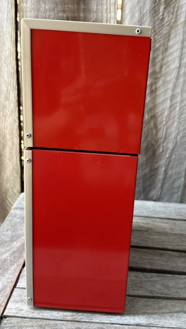 Snap-On Mini Tool Box Top & Bottom Chest Set Red 8 Drawer