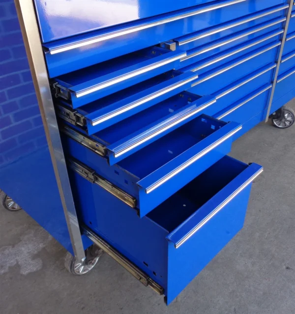 Snap-on 72" 22-Drawer Triple-Bank Masters Series Roll Cab KRL1023BPCM Royal Blue