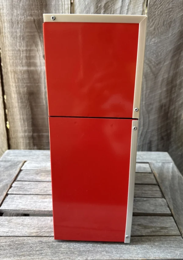 Snap-On Mini Tool Box Top & Bottom Chest Set Red 8 Drawer