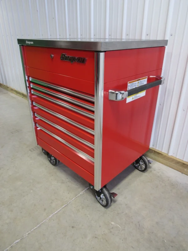Snap On Powder Red Epiq Sidekiq Cart Toolbox