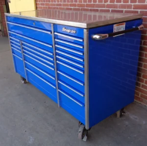 Snap-on 72" 22-Drawer Triple-Bank Masters Series Roll Cab KRL1023BPCM Royal Blue