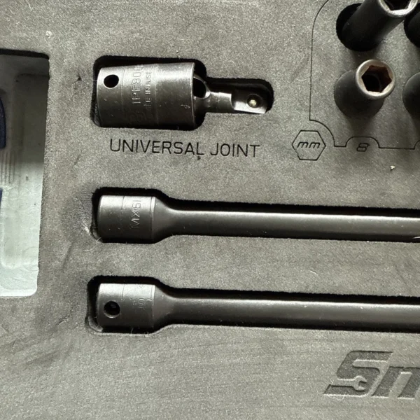 Snap On 262CTSS01FGMA 3/8 Impact Ratchet Socket To Go Set Power Blue