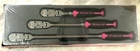 Snap-On Tools PINK 3pc 3/8" Drive Cynergy Soft Grip Flex Ratchet Set RAT3FHFEP