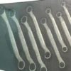 SNAP ON TOOLS 8-pc 12-Point Flank Drive® Short 10° Offset Box Wrench Set XSM608B
