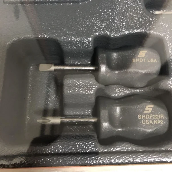 Snap On 100th Anniversary Screwdriver Set stumpy grip Limited Rare Color