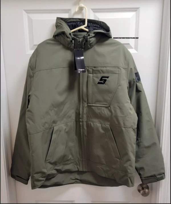 SNAP ON TOOLS RA HOODED JACKET INSULATED WINTER COAT ZIP UP 2023 NEW WITH TAG