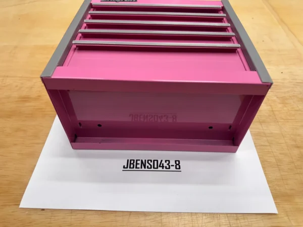 Snap-on Tools NEW PINK Desktop Five-Drawer Micro Roll Cab KMC922APTP