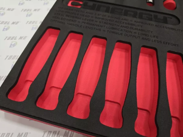 Snap-on Tools USA NEW 14pc 3/8" Drive 100 Tooth Cynergy Ratchet Master Foam Set