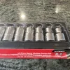 Snap On 313twmya 13 pc 6 Point 1/2” drive Shallow Socket Set 12-24mm sealed