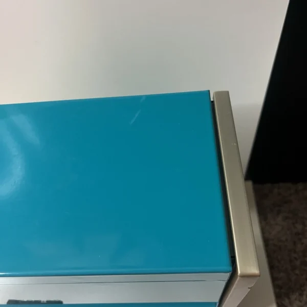Snap On Mini Micro Tool Box TEAL Combo Rare Top Chest 2 piece w drawers