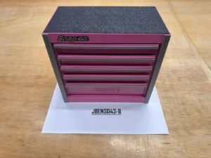 Snap-on Tools NEW PINK Desktop Five-Drawer Micro Roll Cab KMC922APTP