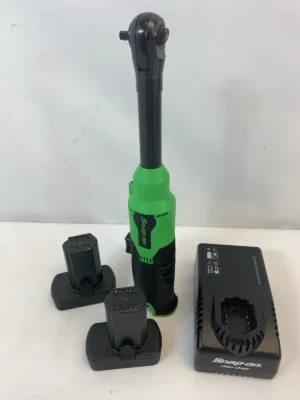 Snap On CTR817G 1/4" 14.4V MicroLithium Cordless Long Neck Ratchet - Tool only