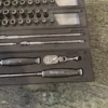 Snap-on 106 pc 3/8” & 1/4” dark titanium sae metric foam tool set