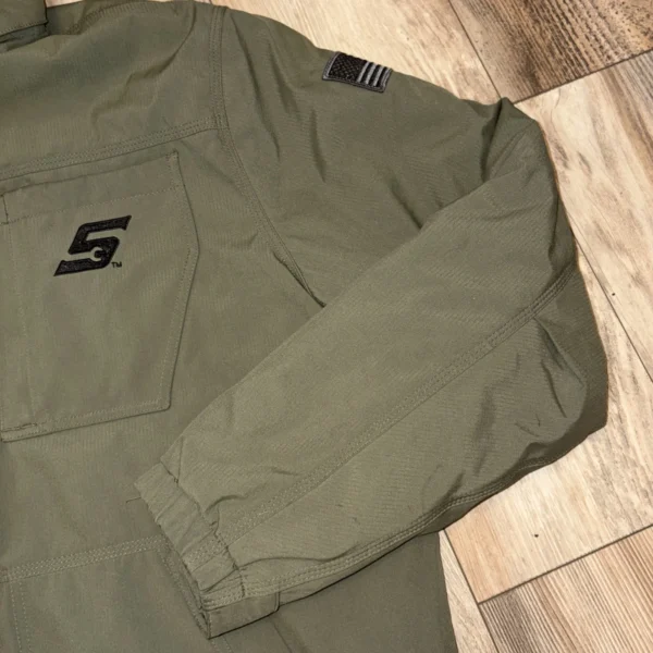 Snap-on Tools NEW COMBAT GREEN Zip up PADDED Version Winter Coat Hooded Jacket