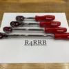 Snap-on Tools USA NEW RED 4 Piece 1/4" Drive Assorted Ratchet Master Set