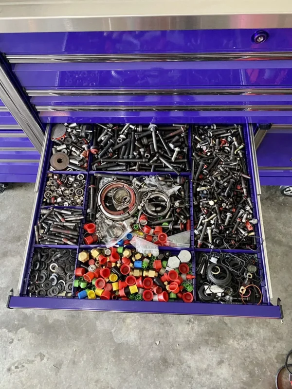 Snap On EPIQ 120” Mr. Big Toolbox W/ Power Drawer Stainless Steel Top W/ Locker