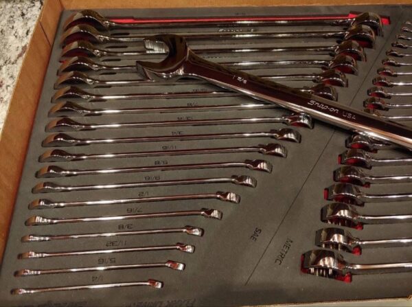 img_3770 Snap on flank drive plus combination  master wrench set