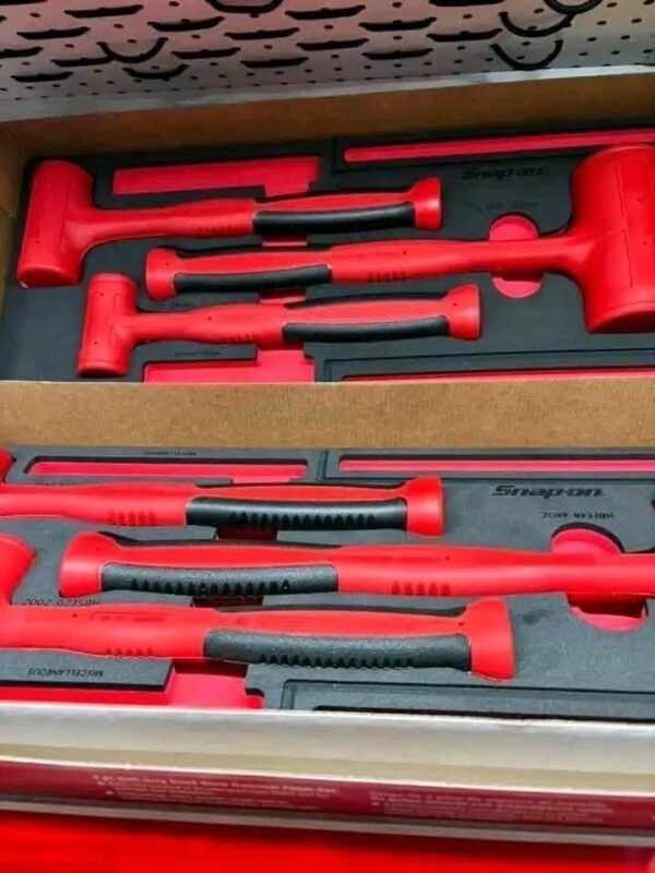 6 pieces dead blow hammer set