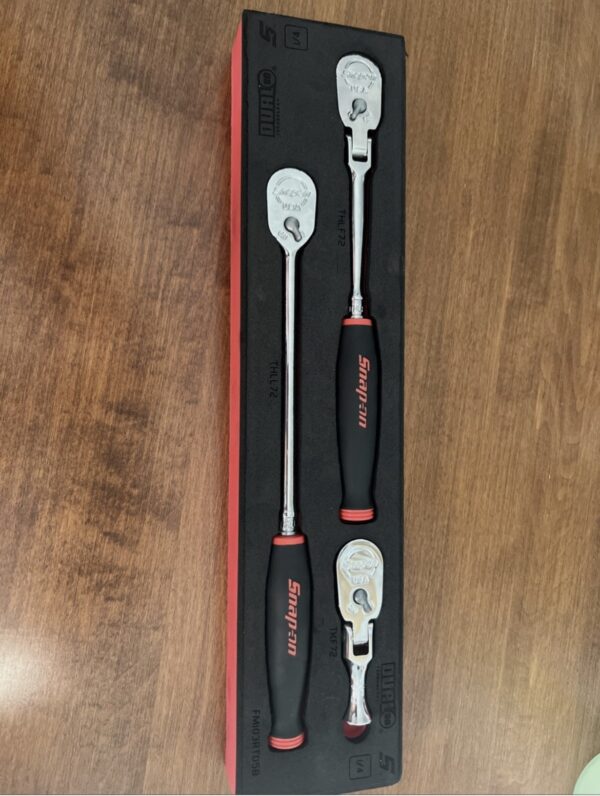 Snap-On 103RT05FR 3PC Ratchet Soft Grip Set
