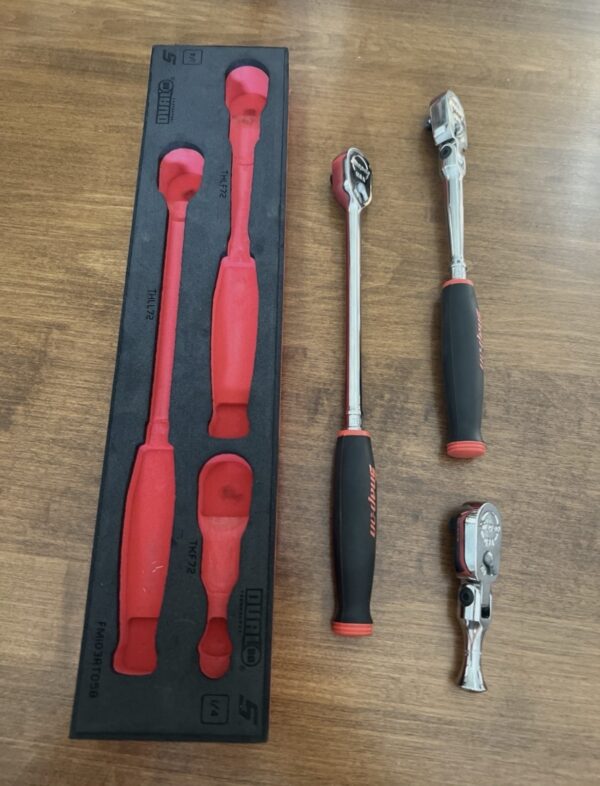 Snap-On 103RT05FR 3PC Ratchet Soft Grip Set