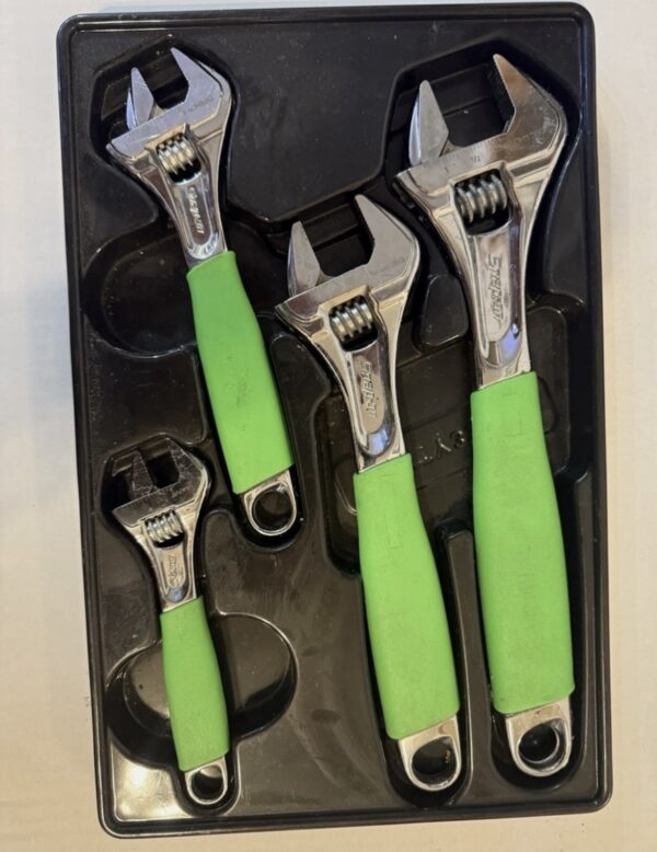 Snap On Adjustable Wrench Set