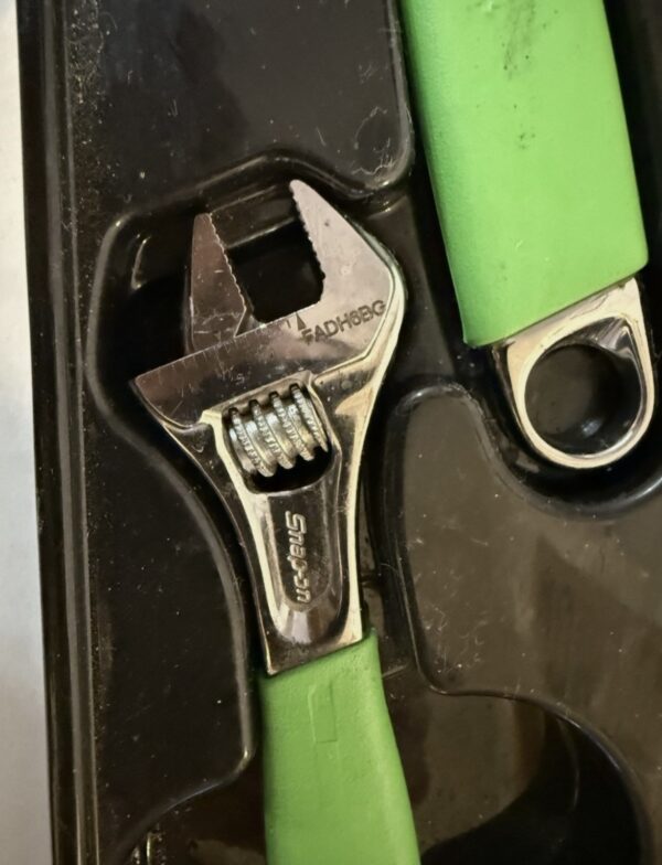 Snap On Adjustable Wrench Set