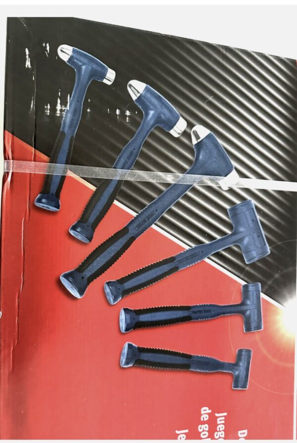 Snap on blue hammer set