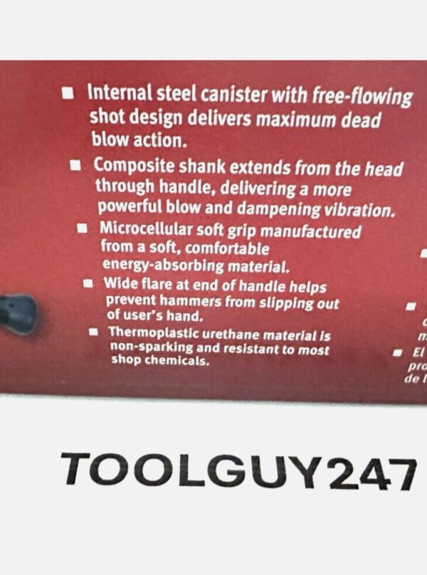 Snap on blue hammer set