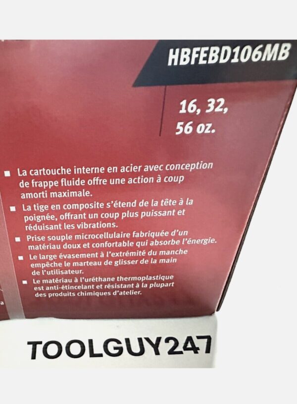 Snap on blue hammer set