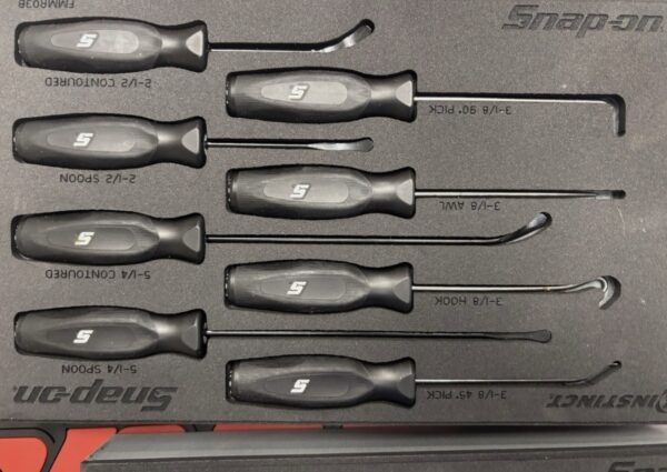 screenshot-85 snap-on tools foam mini pick torx screwdrivers seal picks soft black grip 16 pc